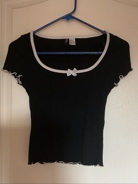 H&M Girls Shirt balletcore y2k 2000s